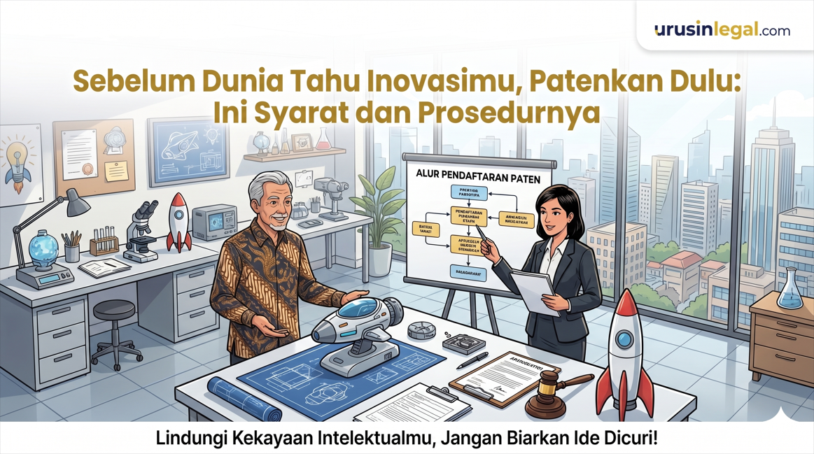 Sebelum Dunia Tahu Inovasimu, Patenkan Dulu: Ini Syarat dan Prosedurnya